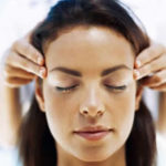 massage to relieve headache in left temple