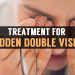 treatment for sudden double vision lasting a few minutes