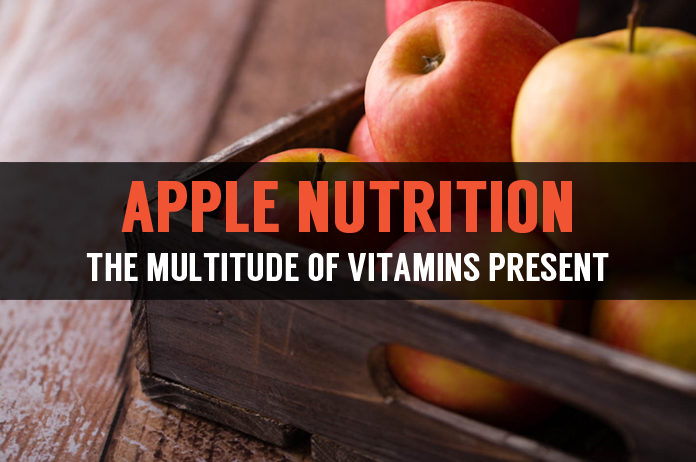 apple nutrition the multitude of vitamins present
