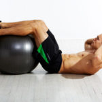 Ball Crunch Exercise
