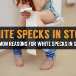 common reasons for white specks in stool