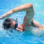 Man Swimming