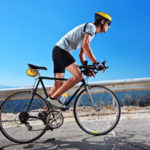 Men Bicycling