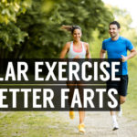 regular exercise for better farts