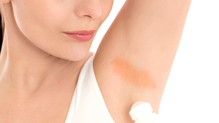 maintain hygiene in the underarms