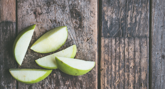 medium sized apple chopped