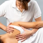pain under right shoulder blade