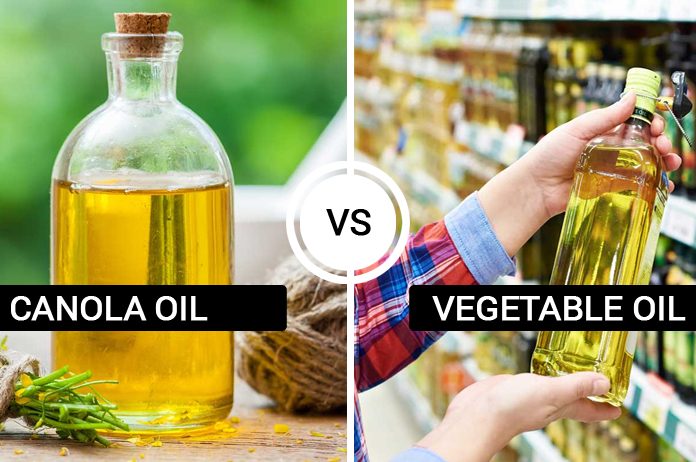 canola oil is more healthier or vegetable oil