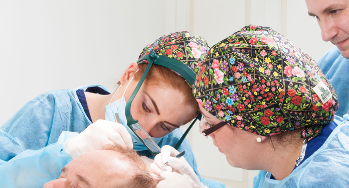 hair transplant procedure recovery and complications