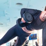 woman doing workout