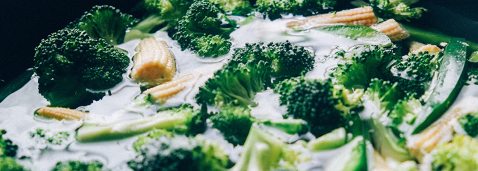 cooked broccoli soup