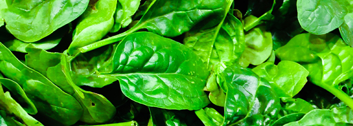 spinach improve skin