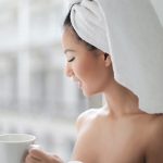 shampooing with hair care