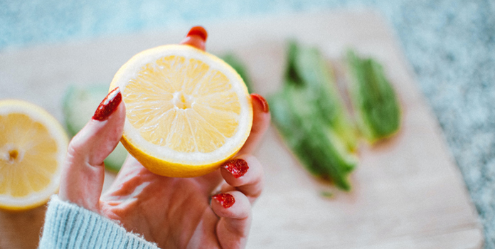 vitamin C rich foods lemon to uplift mood